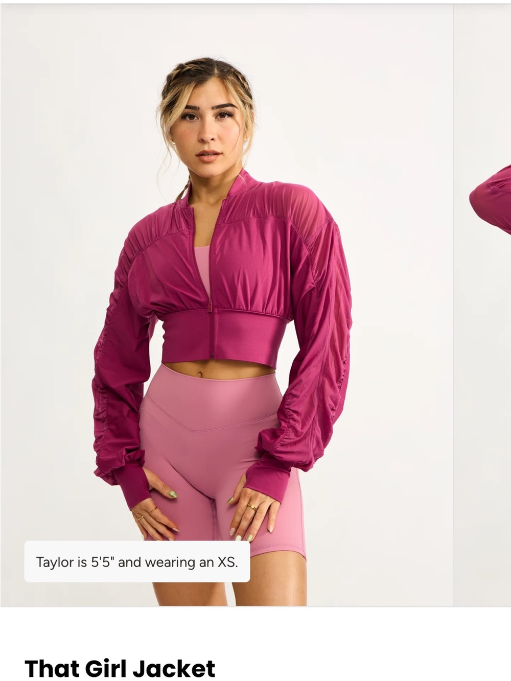 NWT Buffbunny That Girl Jacket
